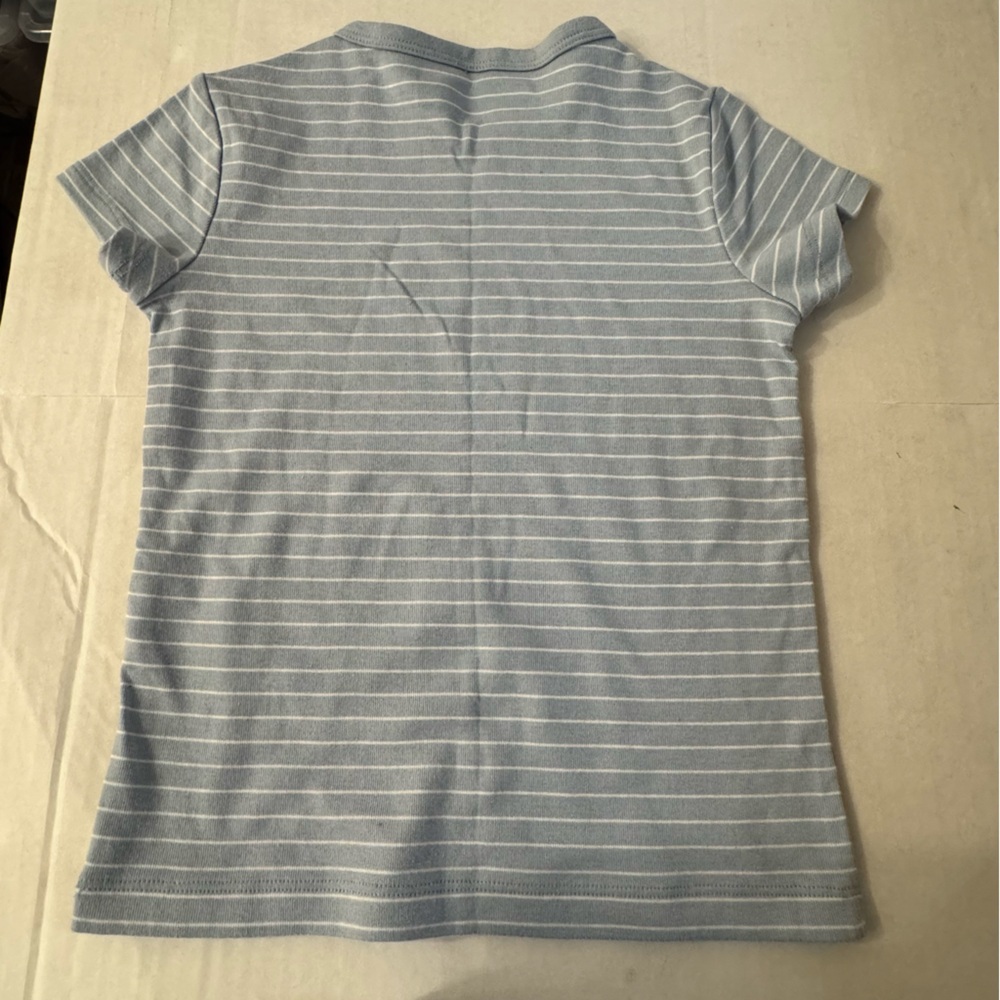 Abercrombie Kids Youth Girls 2-Pack Striped Short Sleeve T-Shirts Size 7/8 - Picture 5 of 7